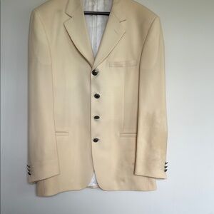 Versace Classic  Cream Men's Blazer